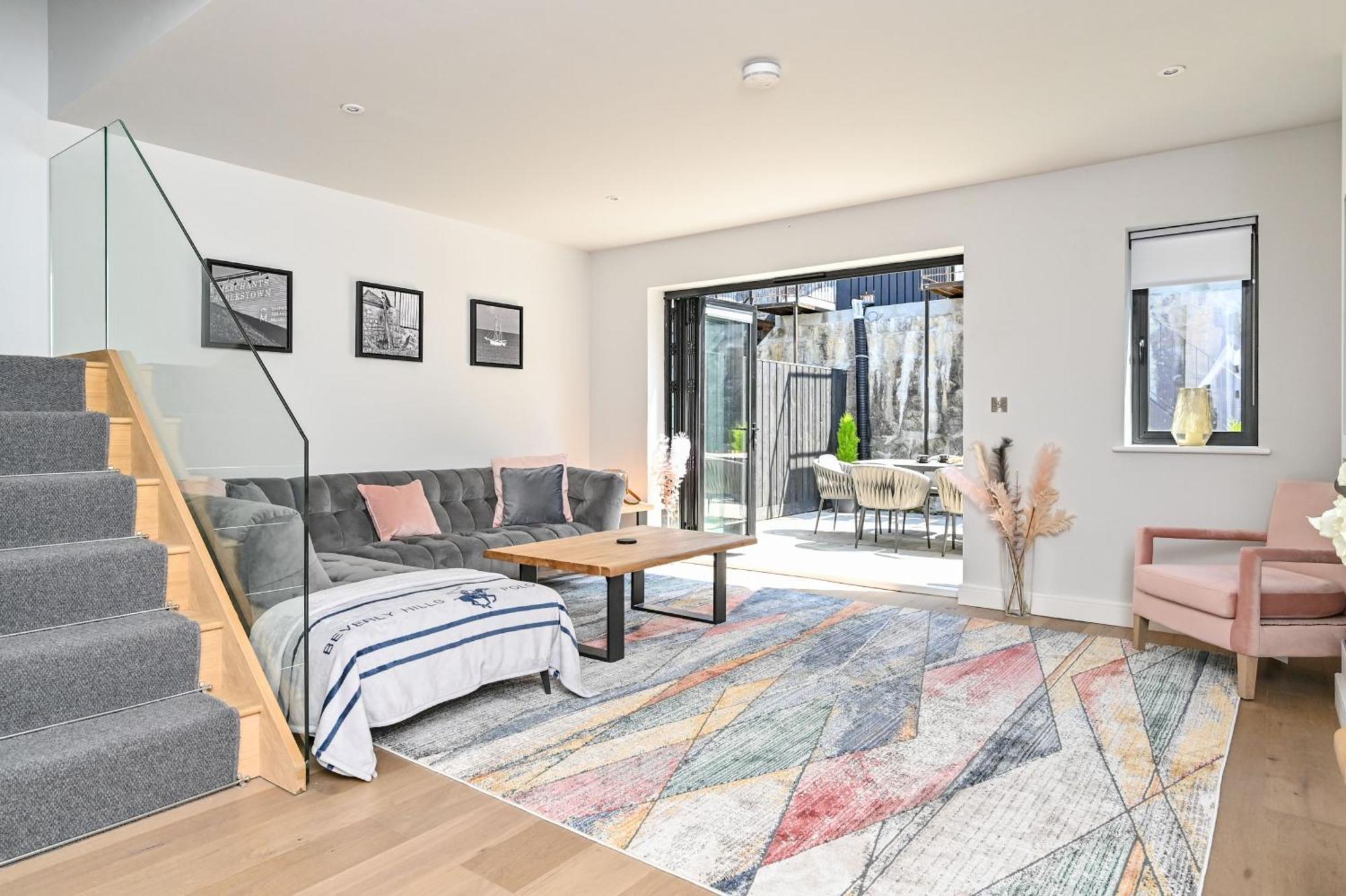 1 The Nest - Luxury Modern House Nr Beach & Bars With Sea Views & Free Parking Villa Charlestown  Eksteriør billede